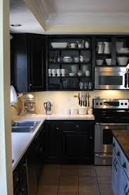 Behr Beluga An Almost Charcoal Black Distressing Was Done To Reveal The Robin Egg Blue Base Coat Un Eclectic Kitchen Outdoor Kitchen Cabinets Kitchen Design