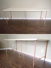 Looking to build your own diy bed frame but. Diy Copper Pipe Desk For Extra Work Space Mountainmodernlife Com