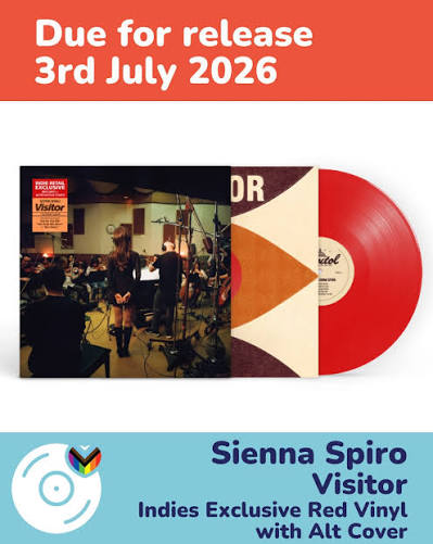 SIENNA SPIRO is here with her debut album, Visitor, a striking opening statement from an artist of undeniable longevity. Visitor Features Billboard charting & RIAA Platinum & Gold singles “Die On This