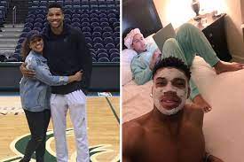 Giannis antetokounmpo is going to need a minute. Giannis Antetokounmpo Stars For Bucks In Nba Match But Who S His Girlfriend Daily Star