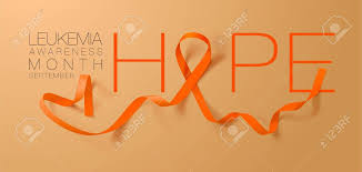 Fundraising for a cause sells wholesale leukemia cancer awareness ribbon merchandise at low prices. Hope Leukemia Awareness Calligraphy Poster Design Realistic Orange Ribbon September Is Cancer Awareness Month Vector Royalty Free Cliparts Vectors And Stock Illustration Image 124629870