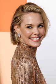 Lily James' butter-blonde bob is the hairstyle we want right now