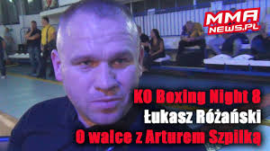 Jak dla mnie różański ma większe szanse na wygraną. Lukasz Rozanski Chce Zawalczyc Ze Szpilka Na Stadionie W Rzeszowie Mmanews