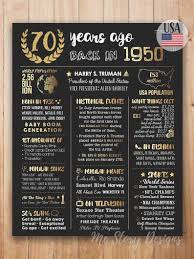 Back In 1950 Poster 70th Birthday Gift 70th Birthday Poster Instant Download 1950 Birthday Poster Born In 1950 Birthday Decorations 70th Birthday Ideas For Mom 70th Birthday 70th Birthday Party Ideas For Mom