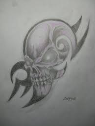 Desain tato naga for android apk download. Sketsa Pencil Tribal Skull Dickstattoo Flickr