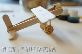 Diy Un Avion En Batonnets Niveau Facile Une Etoile Dans L Ocean Artisanat D Avion Batons D Artisanat Et Batonnet De Bois