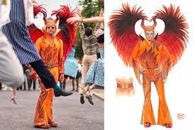 Astronaut rocketman costume for adults: Elton John Loved Rocketman Costumes By Julian Day Ew Com