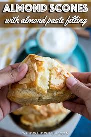 Almond Scones Wild Wild Whisk Recipe Almond Paste Recipes Recipe Using Almond Paste Almond Recipes