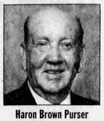 PFC Haron Brown Purser (1923-2010)