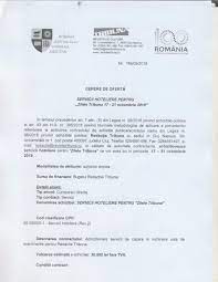 • cerere privind constatarea faptului acceptării unei succesiuni și locul ei de deschidere. Cerere De Oferta Servicii Hoteliere Zilele Tribuna 17 21 Oct 2019 Revista Tribuna
