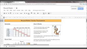 And often can cause more stress as the tournament gets closer. Round Robin Tournament Youtube