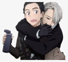 ❥ welcome to victor nikiforov's feed, hope you enjoy it! Naklejka Yuuri Katsuki X Victor Nikiforov Yuri On Yuri On Ice Hug Transparent Png 700x636 Free Download On Nicepng