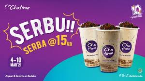 It is the largest teahouse franchise in the world. Chatime Ace Denpasar Food Delivery Menu Grabfood Id