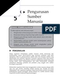 Pengurusan sumber manusia, terhad, sulit, digodam. 20150121070019 Topik 5 Pengurusan Sumber Manusia