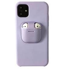 Silicone Leather Case With Airpods Holder For Iphone 11 Pro Max Xs 7 8 Plus Iphone Phone Cases Phone Case Shop Phone Cases