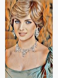 LADY DIANA Canvas Print