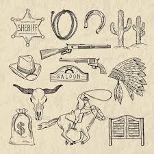 Monochrome Hand Drawn Illustrations Western Tattoos Drawing Illustration How To Draw Hands