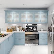 china modern classic baby blue glossy