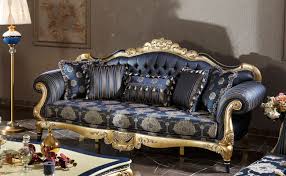 These living room ideas have minimal time investment. Pyramid Blue Classic Living Room Set Classic Sofa Set Models