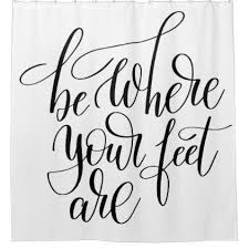 Simply Motivation Positive Black Ink Quote Shower Curtain Zazzle Com Ink Quotes Positivity Motivation