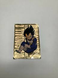 Open this box and enter a world of adventure. 1999 Funimation Dragon Ball Z Vegeta Gold Foil Chase Trading G8 Card Jpp Amada 9 50 Picclick