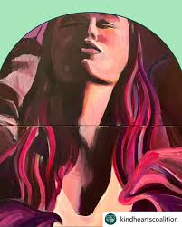 We are honored to feature a Kind Hearts supporter and Fall 2025 Benefit  Auction donor, Monique Ford! Monique has donated a stunning piece from her  Ancestral series, which she describes as, “Ancestral