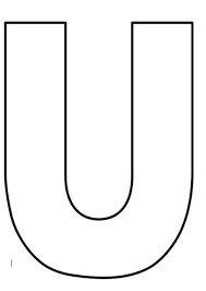 Haz clic en las letras para ampliar o imprimir. Moldes De Letras Grandes Imprima Aqui