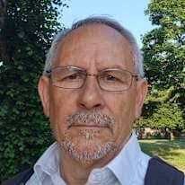 With dog housemates in Chinatown, Victoria, BC