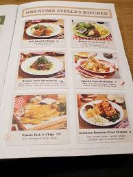 grandma stella's kitchen menu picture