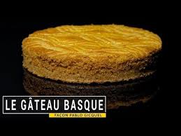 Le Gateau Basque Recette Facon Pablo Gicquel Youtube Gateau Basque Recette Gateau Basque Basque