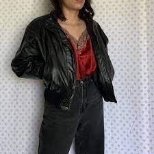 Vintage Chia Leather Jacket Great Genuine Leather Depop Leather Jacket Genuine Leather Jackets Jackets