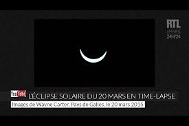 L'éclipse partielle de soleil du 20 mars 2015. Video Eclipse Solaire Du 20 Mars Le Phenomene En Images Accelerees