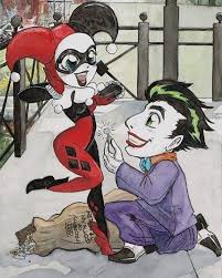 Puddin Pop The Question Foto En Dibujo Guason Y Harley Harley Y Joker