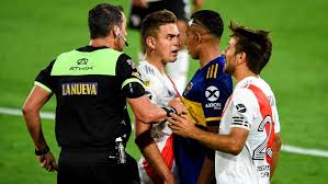 Boca juniors vs river plate, es uno de los clasicos mas grande en el mundo del fútbol. Boca Juniors Vs River Plate Sebastin Villa And Rafael Santos Borr Sparks At The End Of The Superclsico Archyde