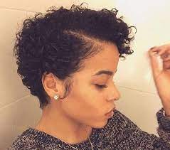 Short Haircuts For Curly Black Hair View 3 Of 20 Big Chop Natural Hair Short Curly Hair Black Curly Hair Styles Naturally