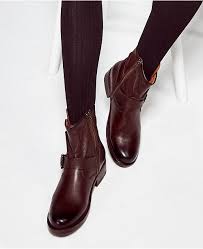 Womens Vicky Leather Booties