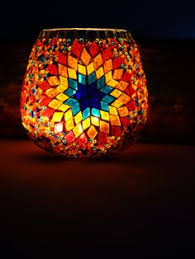 These beautiful square votives make a unique homemade gift idea that even kids can make. 39 Mosaic Candle Holders Ideas Mosaic Candle Holders Mosaic Mosaic Candle