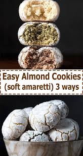 Italian Almond Cookies Soft Amaretti 3 Ways Recipe In 2020 Almond Cookies Almond Meal Cookies Italian Almond Cookies