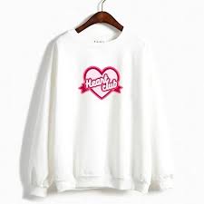 Heart Club Sweater Red Velvet K Fashion At Fashionchingu Sweater Club Club Sweatshirts Red Sweaters