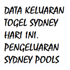 Data Keluaran Sydney 2021 Data Togel Sdy Pools