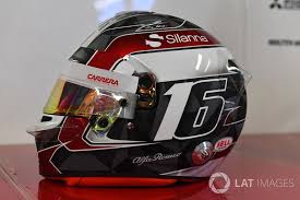 Misalnya saja charles leclerc, yang memakai helm dengan desain mirip seperti helm khas sebastian vettel. Helmet Of Charles Leclerc Sauber F1 Team Helmet Charles Teams