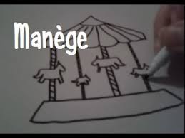 Voir plus d idées sur le thème coloriage foraine colorier. Dessiner Un Manege Youtube