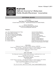 Maybe you would like to learn more about one of these? To View The Full Supplement Malaysian Journal Of Public Health