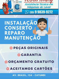 Assistência técnica em máquinas de lavar roupas e geladeiras.consertos Rodrimaq