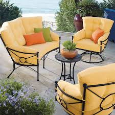Kennedy Outdoor Seating Grandin Road Wrought Iron Furniture Outdoor Seating Iron Furniture