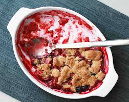 Crumble Aux Fruits Rouges Au Thermomix Recette Thermomix
