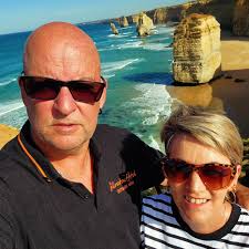 12 Apostle sea Melbourne with better half