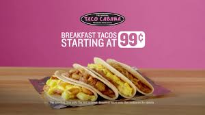 Taco cabana, san antonio, texas. Taco Cabana Handmade Breakfast Tacos Starting At Just 99 Taco Cabana Commercial Ads Youtube