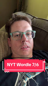 NYT Wordle 7/6. Really tough one today! Good luck if you haven’t finished  it yet. #nytwordle #nytgames #wordletok