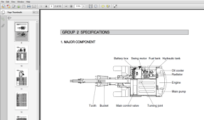 Hyundai R60w 9s Wheel Excavator Workshop Service Manual Pdf Download In 2020 Excavator Hyundai Manual